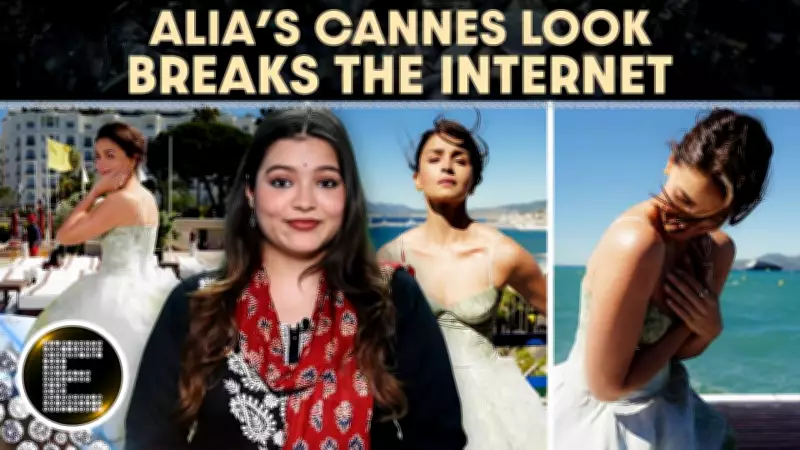 Alia Bhatt Stuns in Dreamy Mint-Green Gown at Cannes 2026