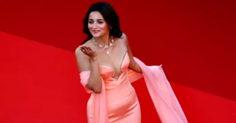 Alia Bhatt Stuns in Tamara Ralph at Her First Cannes Film Festival Appearance