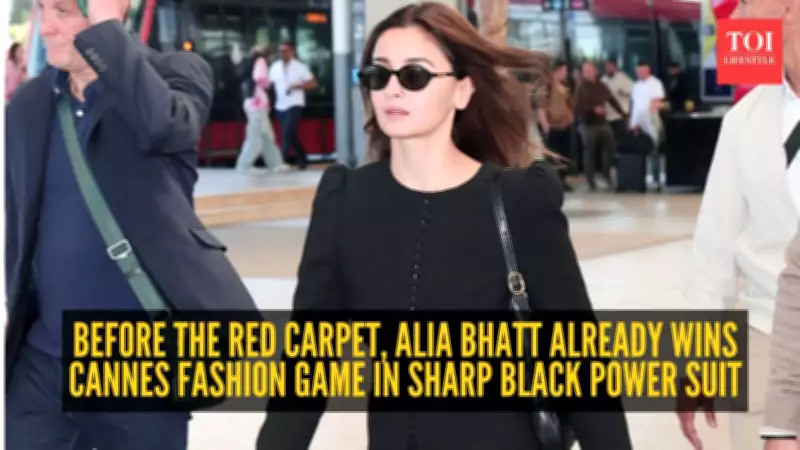 Alia Bhatt's Cannes 2026 Airport Look: Full Hollywood Fashion Icon Vibes