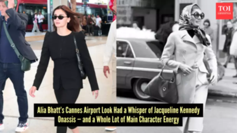 Alia Bhatt's Cannes Look: Gucci Jackie Bag Channels Jackie O's Old-Money Elegance