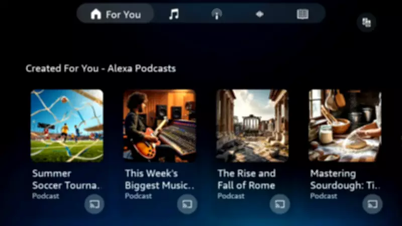 Amazon Launches Alexa Podcasts for Custom AI-Generated Audio Episodes