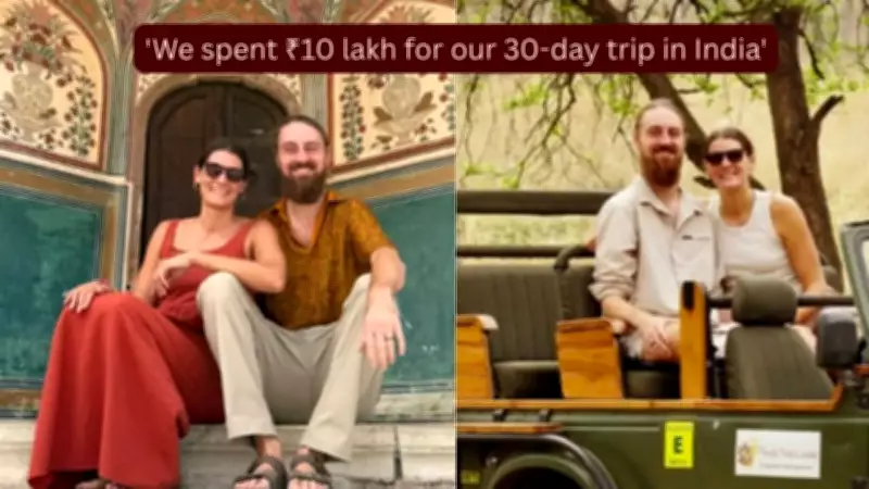 American Couple's Rs 10 Lakh India Trip Sparks Heated Online Debate