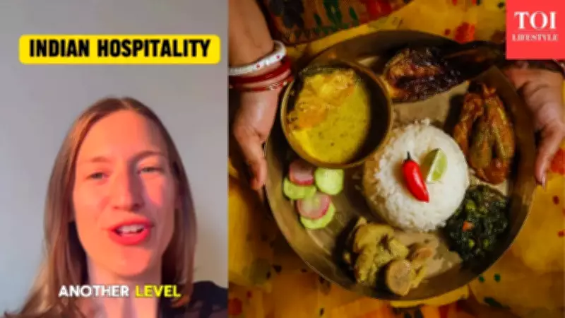 American Tourist's Viral Video Shows True Meaning of Indian Hospitality