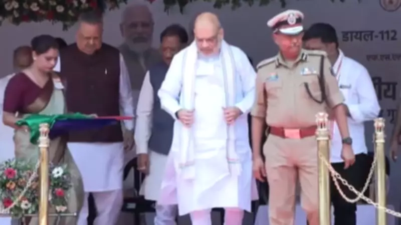 Amit Shah launches upgraded Dial-112 service, forensic vans in Chhattisgarh