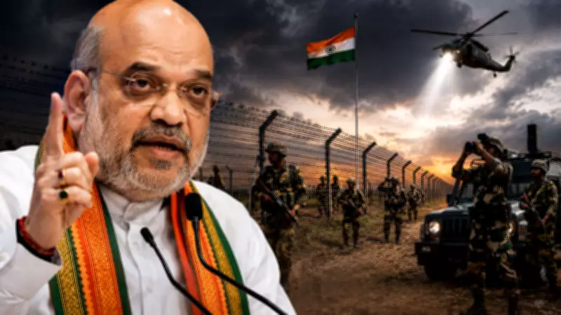 Amit Shah Orders Demolition of Illegal Structures Near Indo-Pak Border