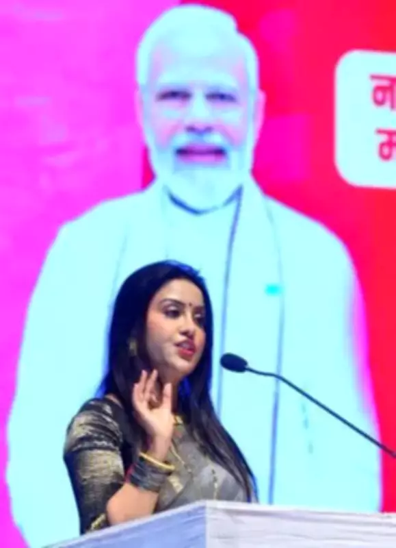 Amruta Fadnavis Skips Cannes Citing PM Modi's Austerity Call