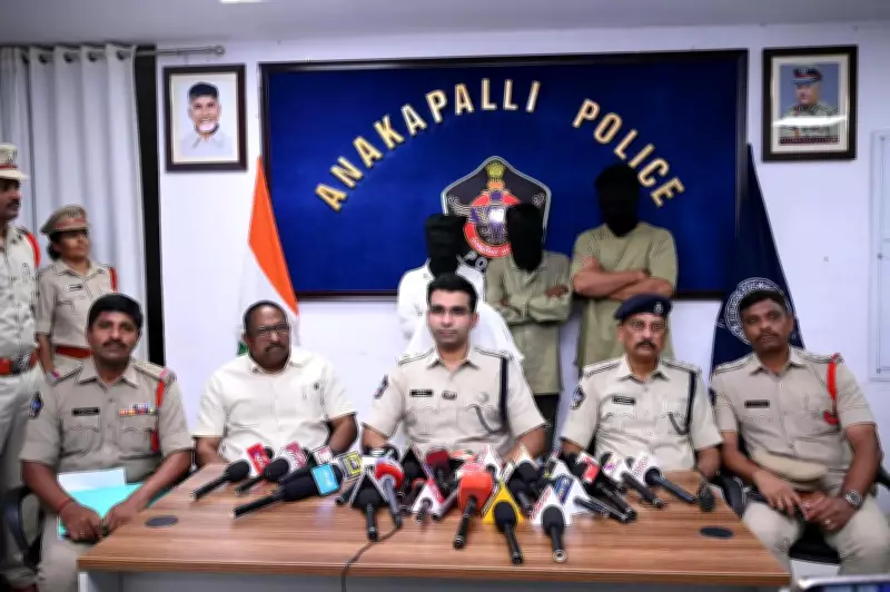 Anakapalle Police Arrest Three-Member Wanted Gang, Recover Gold and Silver Worth Rs 66 Lakh