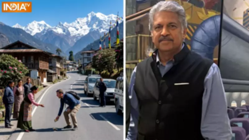 Anand Mahindra Praises Sikkim's Cleanliness, Sparks Civic Sense Debate