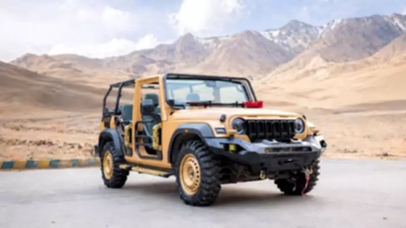 Anand Mahindra Unveils New All-Terrain Vehicle for Defence Forces
