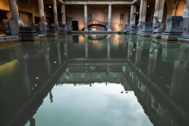 Ancient Roman Baths Discovered Beneath Bath's Streets Rewrite History