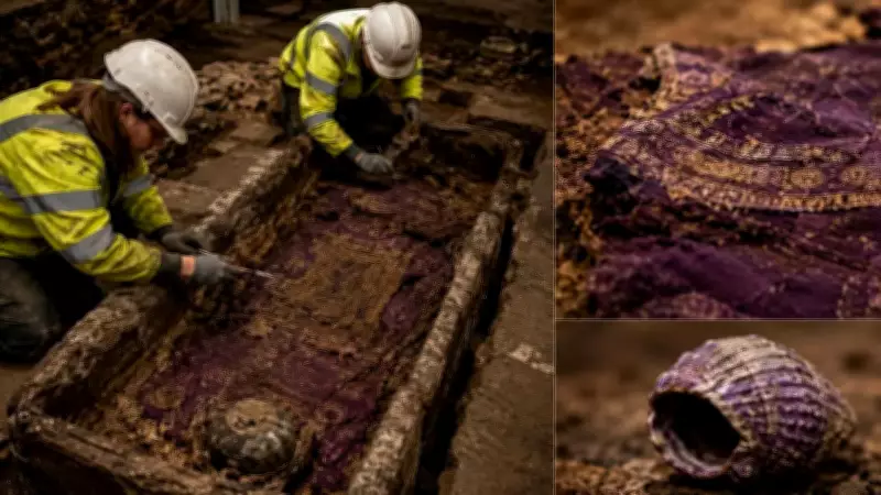 Ancient Roman Burials in York Reveal Rare Tyrian Purple Dye More Valuable Than Gold