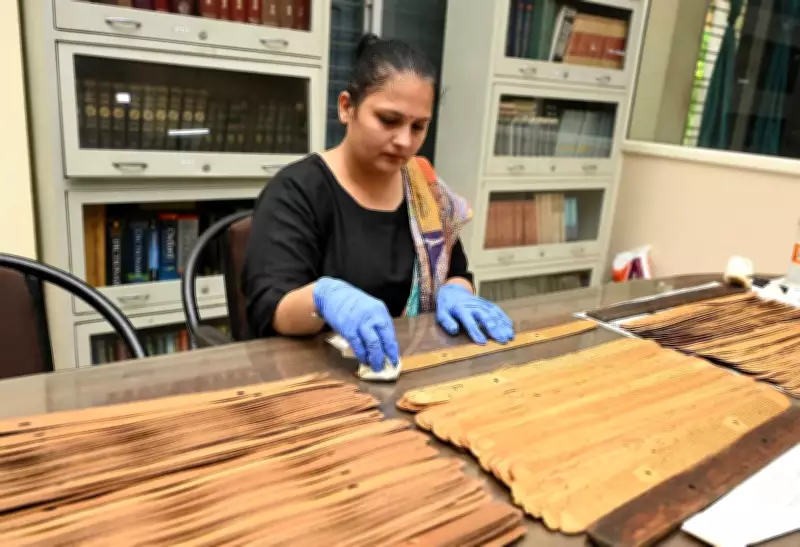 Andhra Pradesh's Gyan Bharatam Mission Preserves Ancient Manuscripts