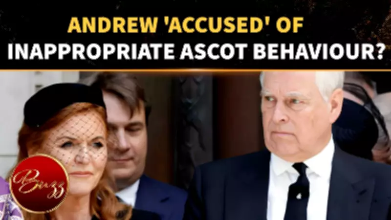 Andrew Rocked by Royal Ascot Waitress Claim Amid Police Probe: Watch