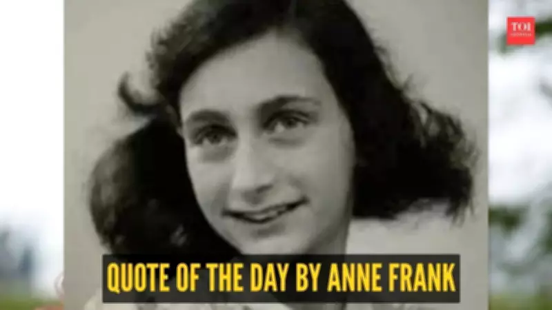 Anne Frank's Timeless Message on Human Goodness and Character
