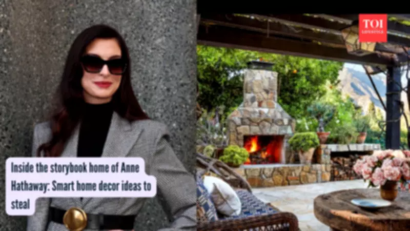 Anne Hathaway's Ojai Home: A Storybook Lodge with Vintage Charm and Cozy Vibes