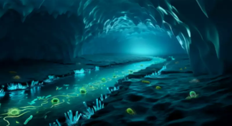 Antarctica's Hidden Estuary: Flowing Water and Microbes Found Under Ice