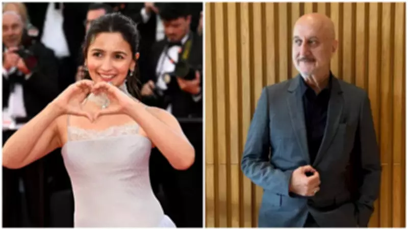 Anupam Kher Backs Alia Bhatt Over Cannes Trolling, Calls Critics 'Losers'