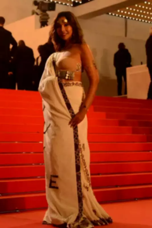 Anupria Goenka's Cannes Outfit: 'My Body, My Choice' Statement