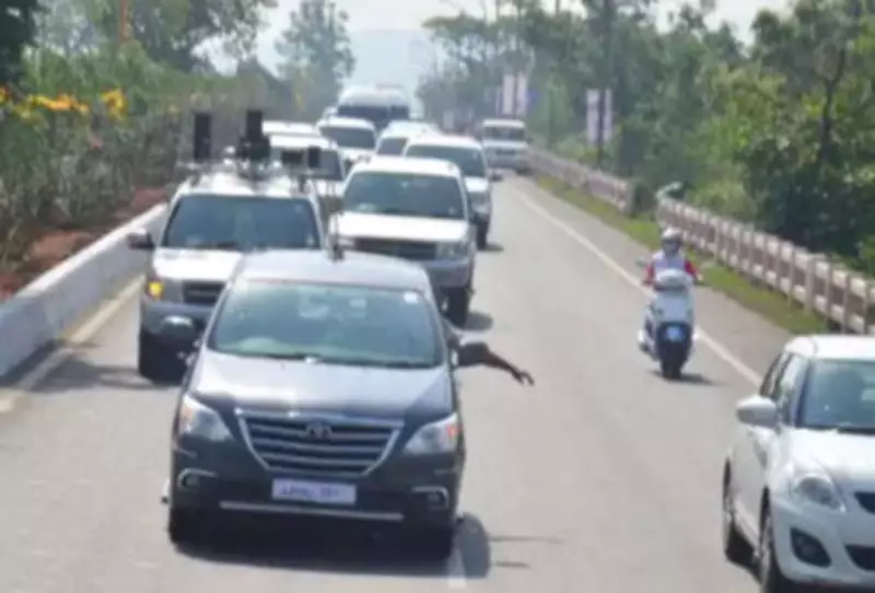 AP CM Naidu cuts convoy vehicles by 50% to promote fuel conservation