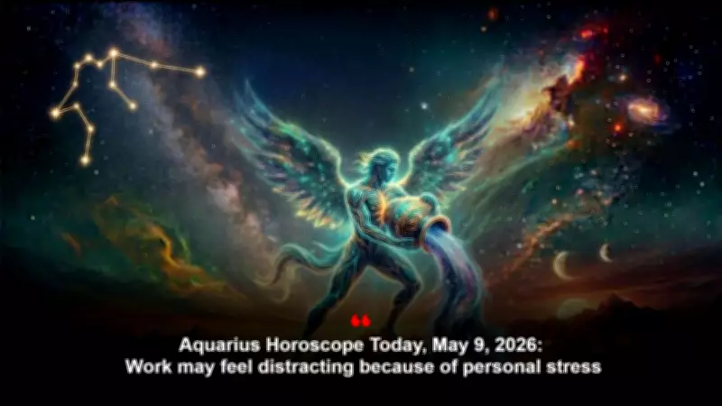 Aquarius Horoscope Today, May 9, 2026: Work May Feel Distracting Due to Personal Stress