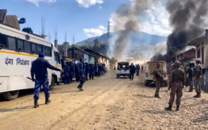 Armed Militants Attack Houses in Manipur's Kamjong District Near Myanmar Border