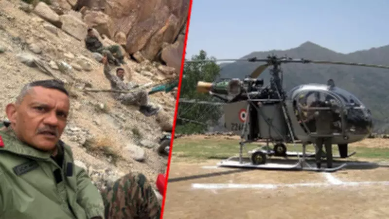 Army Orders Inquiry After Cheetah Helicopter Crashes Near Leh, Senior Officers Survive