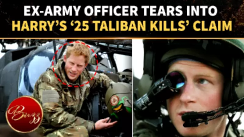 Army Veteran Slams Prince Harry's 'Cringeworthy' Afghanistan War Comments