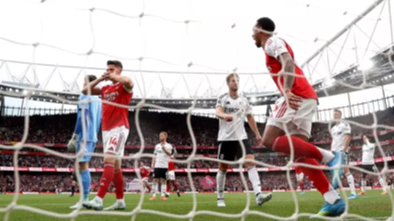 Arsenal Beat Fulham 1-0, Extend Premier League Lead to Six Points Over Man City