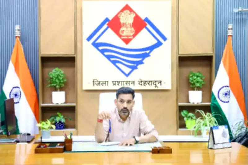 Ashish Chauhan takes charge as Dehradun DM, outlines priorities