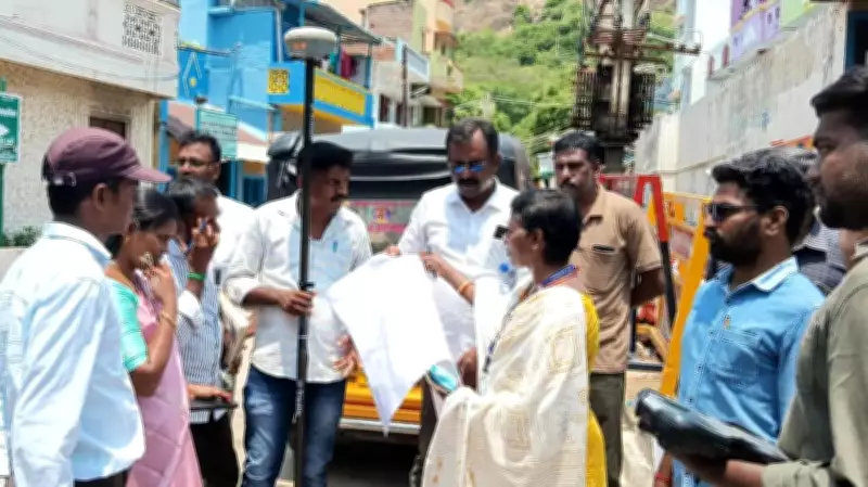 ASI Begins DGPS Survey of Tirupparankundram Hill in Madurai
