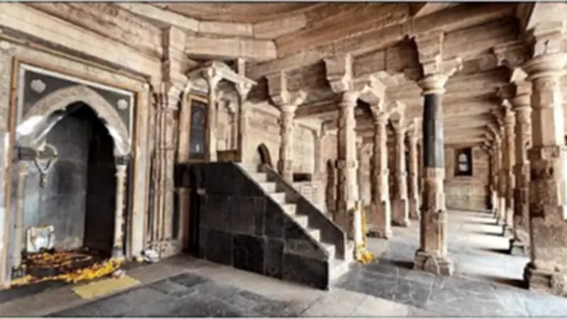 ASI Reveals Temple Pillars Used in Bhojshala Mosque, Deity Figures Mutilated