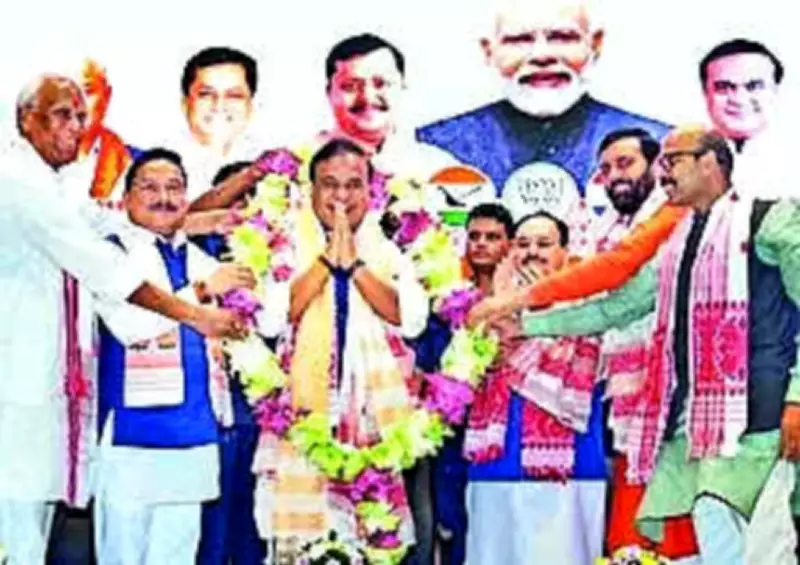 Assam NDA Unanimously Selects Himanta Biswa Sarma as Leader for Next Term