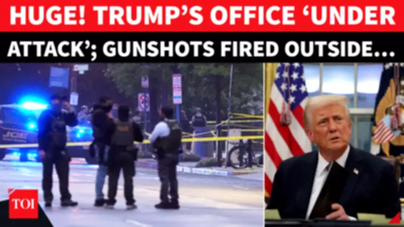 Assassination Attempt on Trump? Gunman Opens Fire Near White House