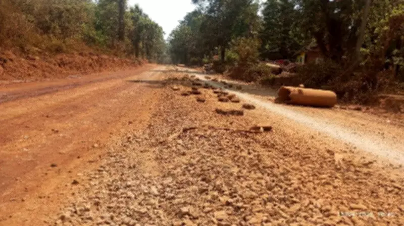 Badly damaged Haveri-Sirsi highway causes daily losses of lakhs