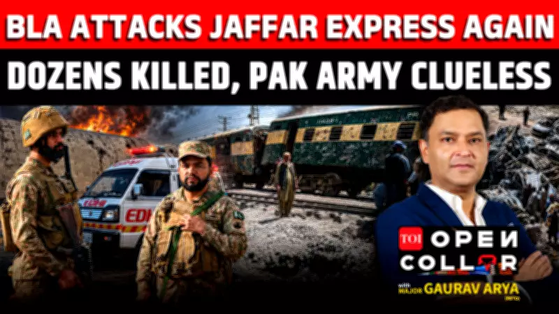 Balochistan Crisis: Jaffar Express Attack Exposes Pakistan Army Weakness