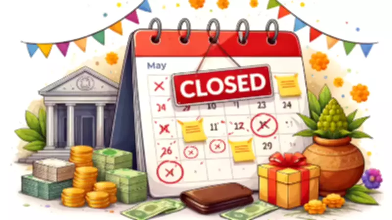 Bank Holidays May 26-28, 2026: Check State-wise Closures for Festivals