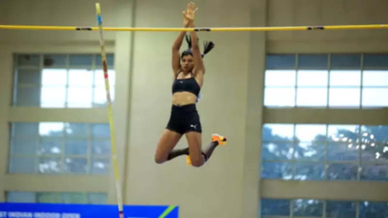 Baranica Elangovan Shatters Own National Record at Indian Indoor Open