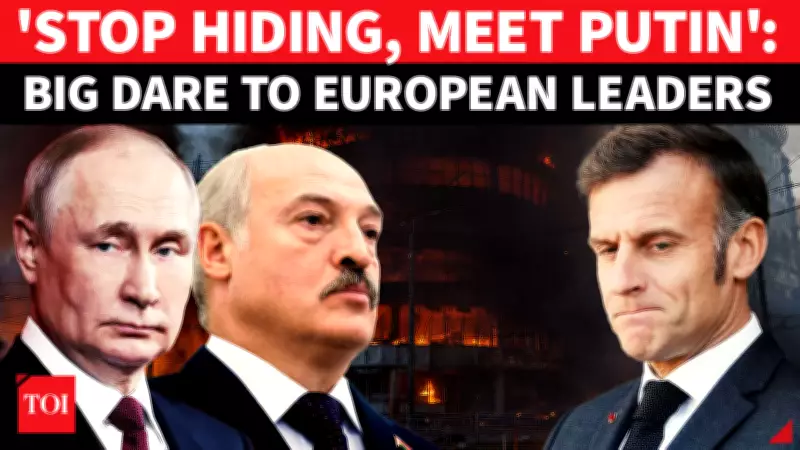 Belarus Leader Lukashenko Tells Macron to Come to Moscow, Talk to Putin Like a Man