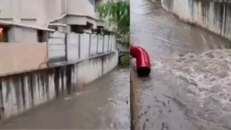 Bengaluru Heavy Rain Causes Waterlogging, Traffic Chaos Across City
