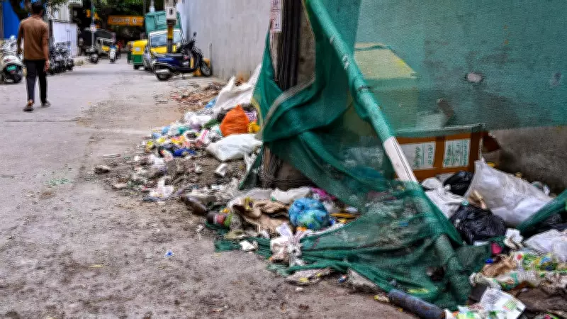 Bengaluru School Commutes: Broken Footpaths, Potholes Pose Daily Risks