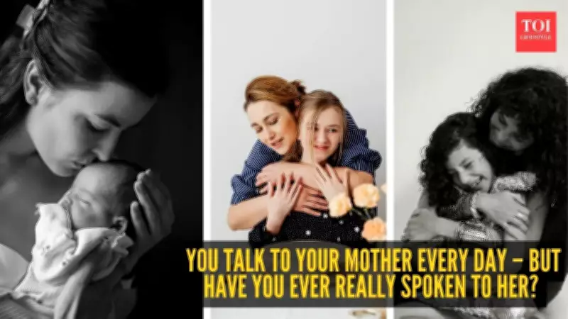Beyond Routine Calls: The Quiet Distance in Mother-Child Conversations