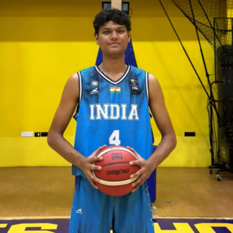 Bhavnagar's Ronaldo Hopkins Shines in India U-18 Basketball Win