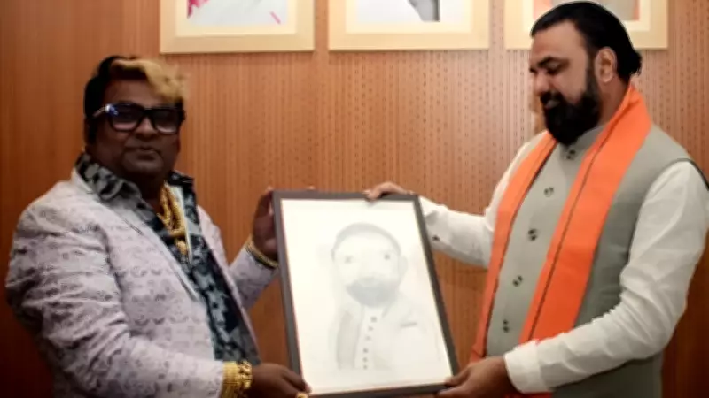 Bihar CM Samrat Chaudhary's Portrait Sparks Meme Fest Online