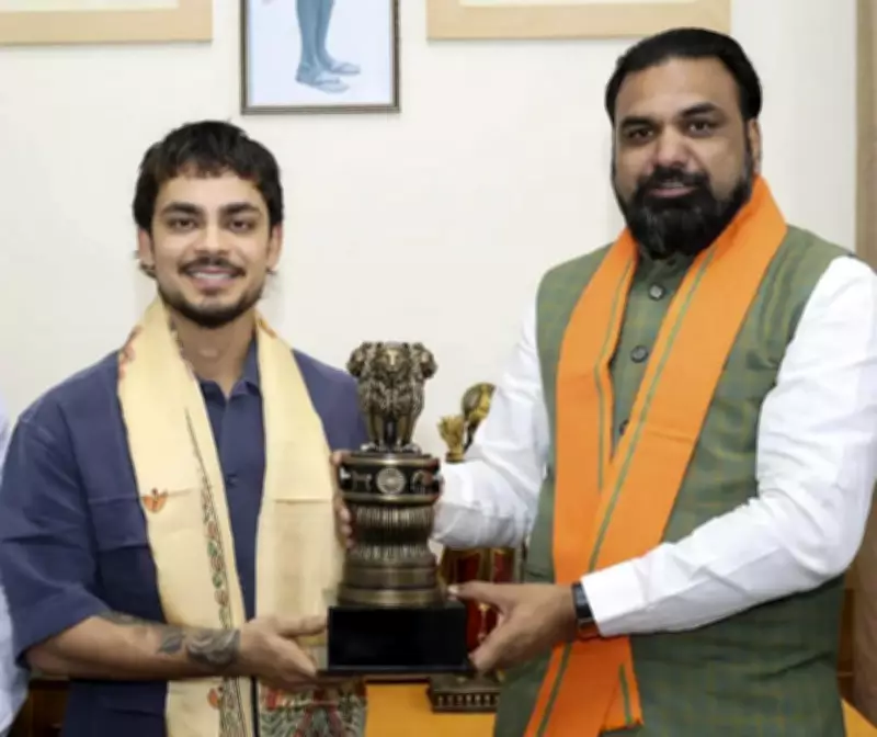 Bihar CM Samrat Choudhary Honours Ishan Kishan with Rs 1 Crore for T20 World Cup Win