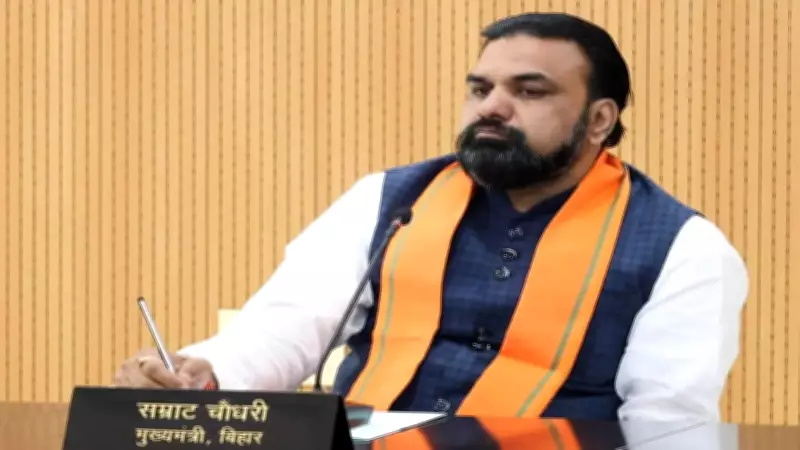 Bihar CM Samrat Choudhary's AI remark on green 'gamchha' sparks political debate