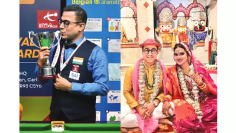 Billiards Champion Sourav Kothari Marries Pallavi Banchur in Kolkata