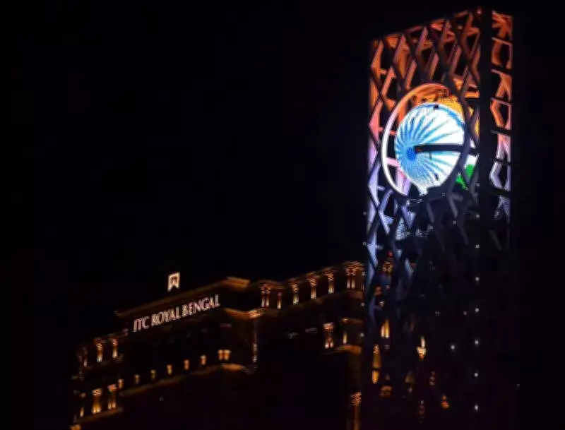 Biswa Bangla Logo Removed from Kolkata Trade Ground Tower