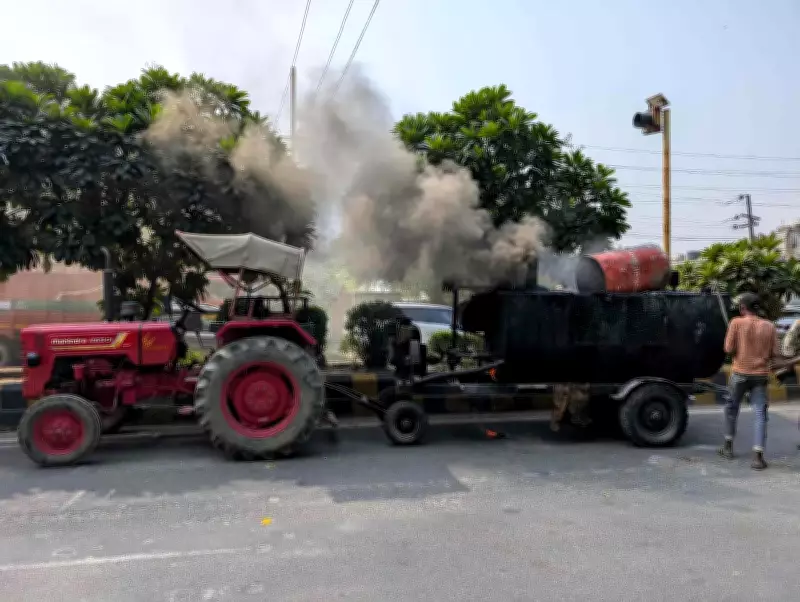 Bitumen Shortage Paralyzes Road Repairs in Ghaziabad, 112 km Affected