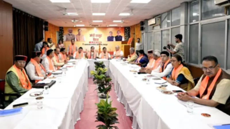 BJP Chief Nabin Chairs Uttarakhand Meet, Plans 2027 Poll Strategy
