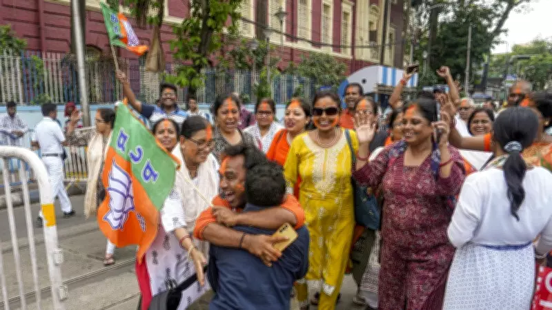 BJP Hails Mother Kali's Blessings as It Nears 200 Seats in West Bengal 2026